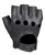 Перчатки (обрезки) мужские INFLAME CHOPER, кожа, цвет черный фото в интернет-магазине FrontFlip.Ru