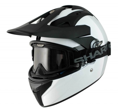 SHARK Шлем EXPLORE-R BLANK WHU фото в интернет-магазине FrontFlip.Ru