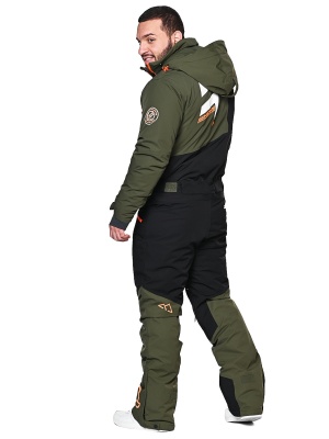 SNOW HEADQUARTER Снегоходный комбинезон мужской A-89007 Хаки фото в интернет-магазине FrontFlip.Ru
