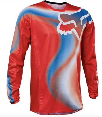 Мотоджерси Fox 180 Toxsyk Jersey Flow Red фото в интернет-магазине FrontFlip.Ru