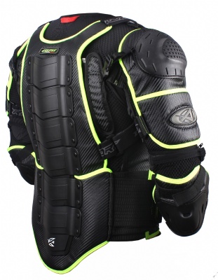 AGVSPORT Защита Черепаха Трансформер II Черный/Зелёный фото в интернет-магазине FrontFlip.Ru