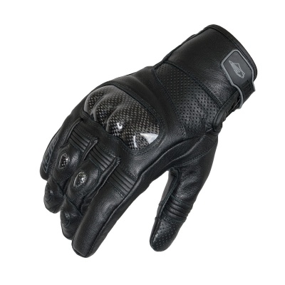 [RUSH] Перчатки BLAST кожа, цвет Черный фото в интернет-магазине FrontFlip.Ru