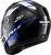 Шлем SHARK RIDILL 1.2 PHAZ Black/Blue фото в интернет-магазине FrontFlip.Ru