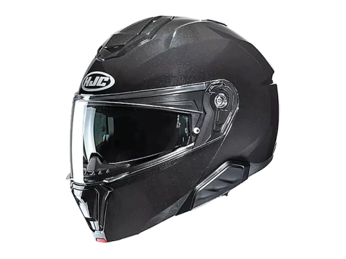 HJC Шлем i91 METAL BLACK фото в интернет-магазине FrontFlip.Ru