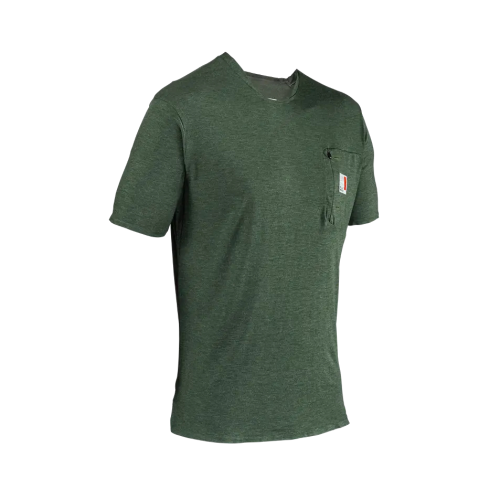 Велоджерси Leatt MTB All Mountain 2.0 Jersey Spinach фото в интернет-магазине FrontFlip.Ru
