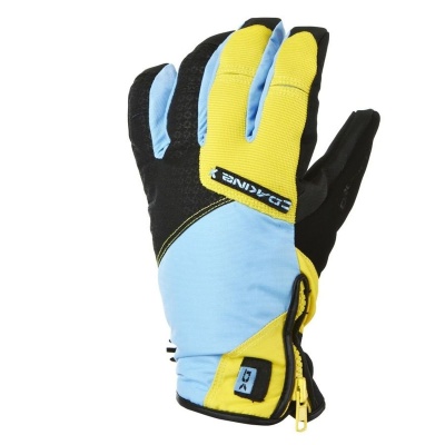 Перчатки DAKINE Impreza Glove Glacier / Yellow фото в интернет-магазине FrontFlip.Ru