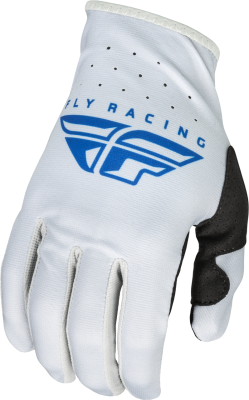 Перчатки FLY RACING LITE , серый/синий фото в интернет-магазине FrontFlip.Ru