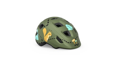 Велошлем детский Met Hooray  Green Forest фото в интернет-магазине FrontFlip.Ru