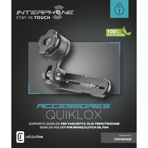 INTERPHONE Крепление на бачок тормозной жидкости (SMQUIKLOXBRKMOUNT) фото в интернет-магазине FrontFlip.Ru