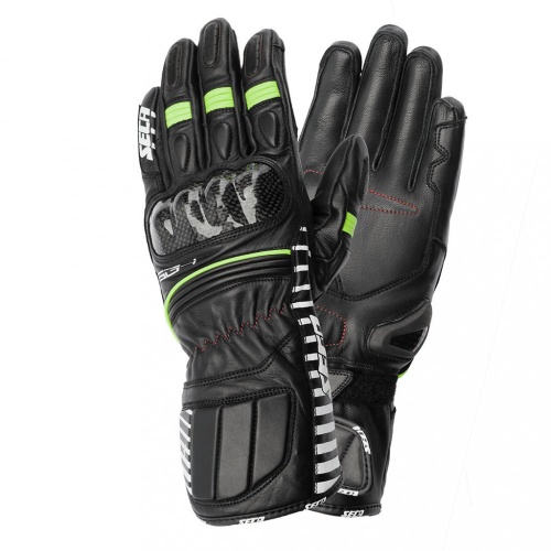 Перчатки SECA MERCURY IV FLUO/BLACK фото в интернет-магазине FrontFlip.Ru