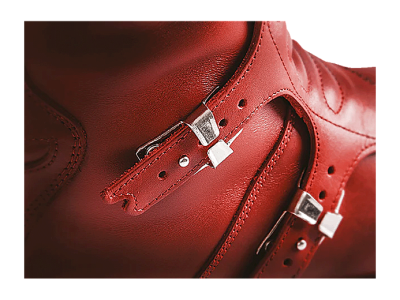 STYLMARTIN Ботинки CONTINENTAL RED фото в интернет-магазине FrontFlip.Ru