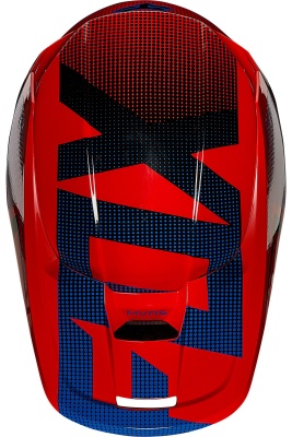 Мотошлем Fox V1 Oktiv Helmet Flow Red 2021 фото в интернет-магазине FrontFlip.Ru