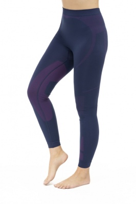 BRUBECK Кальсоны женские зональные DRY джинсы/фиолетовый фото в интернет-магазине FrontFlip.Ru