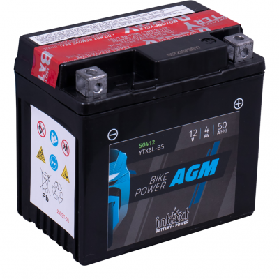 Аккумулятор intAct IA YTX5L-BS, 12V, AGM фото в интернет-магазине FrontFlip.Ru