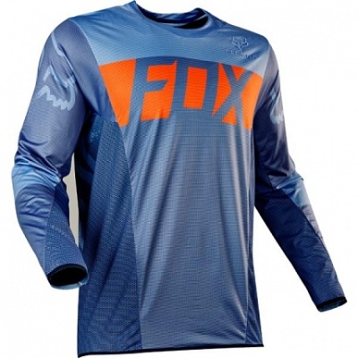 Мотоджерси Fox Flexair Libra Jersey Orange/Blue фото в интернет-магазине FrontFlip.Ru