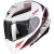[SCORPION EXO] Мотошлем EXO-930 NAVIG, цвет Белый/Черный/Красный фото в интернет-магазине FrontFlip.Ru