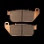 [PULLER] Тормозные колодки синтетические PL381 Sintered
