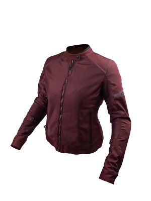 STARKS Мотокуртка Air shell, жен., бургунди фото в интернет-магазине FrontFlip.Ru