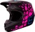 Мотошлем Fox V1 Grav Helmet Black/Pink фото в интернет-магазине FrontFlip.Ru