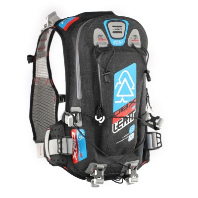 Рюкзак-гидропак Leatt DBX Enduro Lite WP 2.0 Black/Blue/Orange фото в интернет-магазине FrontFlip.Ru