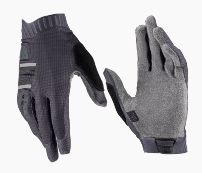 Велоперчатки подростковые Leatt MTB 1.0 GripR Junior Glove Stealth фото в интернет-магазине FrontFlip.Ru