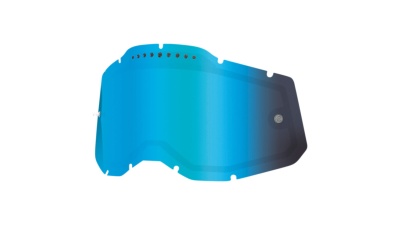 Линза 100% RC2/AC2/ST2 Replacement Lens Vented Dual Pane Mirror Blue (59083-00002) фото в интернет-магазине FrontFlip.Ru