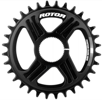 Звезда Rotor Chainring MTB DM Black 34t (C01-514-27010-0) фото в интернет-магазине FrontFlip.Ru