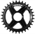 Звезда Rotor Chainring MTB DM Black 34t (C01-514-27010-0) фото в интернет-магазине FrontFlip.Ru
