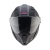 [CABERG] Мотошлем JACKAL SUPRA, цвет Черный Матовый/Антрацит/Розовый фото в интернет-магазине FrontFlip.Ru