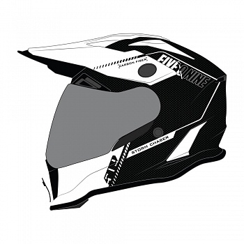 Шлем 509 Delta R3 Carbon Fidlock® (ECE) Storm Chaser
