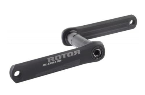 Шатуны Rotor Aldhu 3D+ Crank Arms Black 172,5mm (C02-102-20010-0) фото в интернет-магазине FrontFlip.Ru
