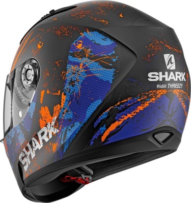SHARK Шлем RIDILL THREEZY MAT KOB фото в интернет-магазине FrontFlip.Ru