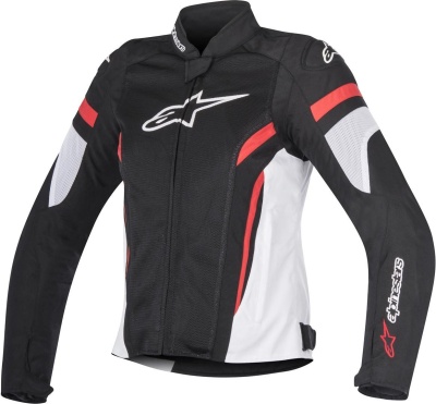ALPINESTARS Мотокуртка STELLA T-GP PLUS R V2 AIR JACKET черно-бело-красный, 123 фото в интернет-магазине FrontFlip.Ru