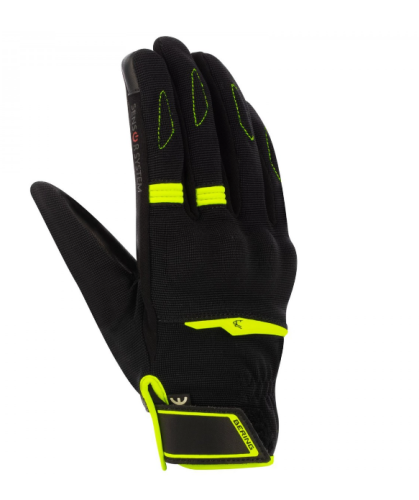 Перчатки Bering FLETCHER EVO Black/Fluo фото в интернет-магазине FrontFlip.Ru
