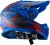 LS2 Мотошлем MX437 FAST ALPHA синий матовый фото в интернет-магазине FrontFlip.Ru