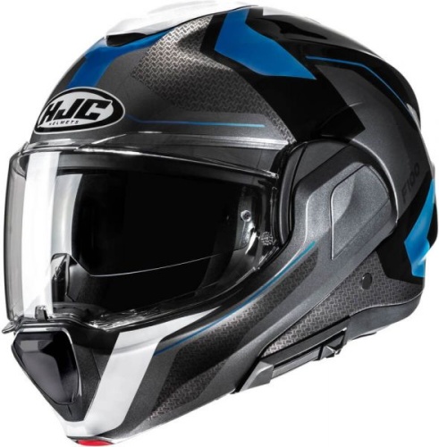 HJC Мотошлем F100 BIOS MC2 фото в интернет-магазине FrontFlip.Ru