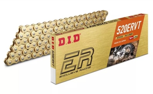 DID Цепь 520ERVT G&G X-Ring 104 (moto parts) фото в интернет-магазине FrontFlip.Ru