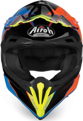 AIROH шлем кросс TERMIN,OPEN VIS,SLIDER AZURE GLOSS фото в интернет-магазине FrontFlip.Ru