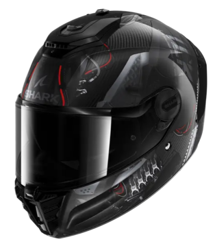 Шлем Shark SPARTAN RS CARBON XBOT Black/Anthracite/Anthracite фото в интернет-магазине FrontFlip.Ru