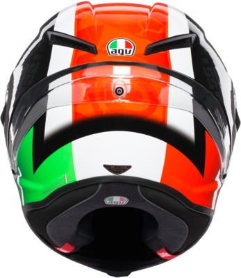 Шлем AGV CORSA R MULTI Casanova Black/Red/Green фото в интернет-магазине FrontFlip.Ru