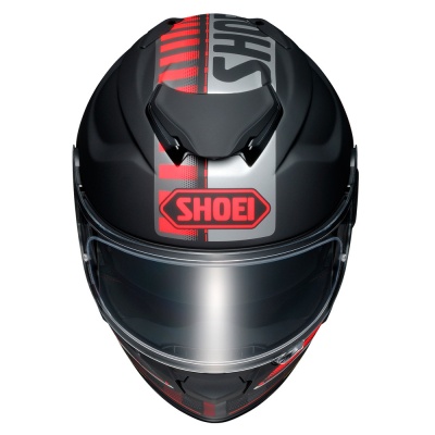 SHOEI Мотошлем GT-Air 2 TESSERACT красно-черно-серый, TC-1 фото в интернет-магазине FrontFlip.Ru