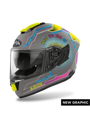 AIROH шлем интеграл ST.501 POWER MATT фото в интернет-магазине FrontFlip.Ru