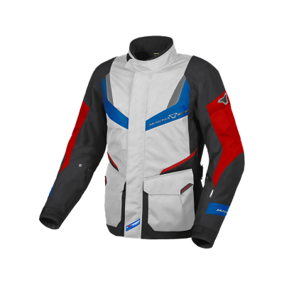 MACNA RANCHER Куртка ткань св.сер/син/красн. фото в интернет-магазине FrontFlip.Ru