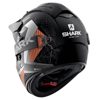 SHARK Шлем EXPLORE-R PEKA Mat KBA фото в интернет-магазине FrontFlip.Ru