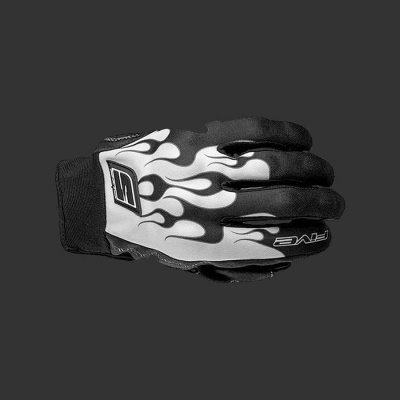 FIVE Перчатки SLIDE flaming black фото в интернет-магазине FrontFlip.Ru