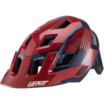 Велошлем подростковый Leatt MTB All Mountain 1.0 Junior Helmet Chilli фото в интернет-магазине FrontFlip.Ru