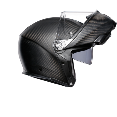 Шлем AGV SPORTMODULAR MONO Matt Carbon фото в интернет-магазине FrontFlip.Ru
