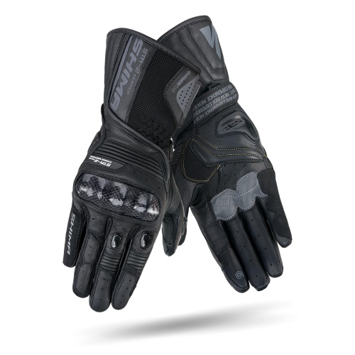 перчатки SHIMA STR-2 VENT BLACK фото в интернет-магазине FrontFlip.Ru