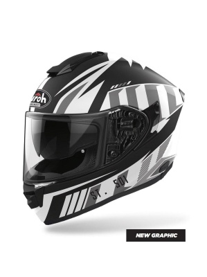 AIROH шлем интеграл ST.501 BLADE WHITE MATT фото в интернет-магазине FrontFlip.Ru