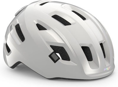 Велошлем Met E-Mob White фото в интернет-магазине FrontFlip.Ru